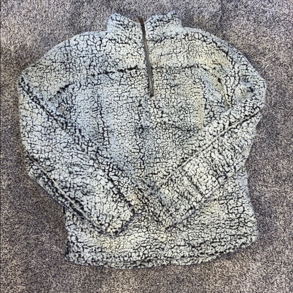 Drygoods pullover Sherpa. Quarter Zip.